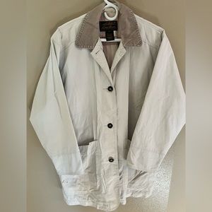 Women’s Eddie Bauer Vintage Cream Casual Button Up Jacket